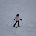 Meg skiing last year in Red River, New Mexico